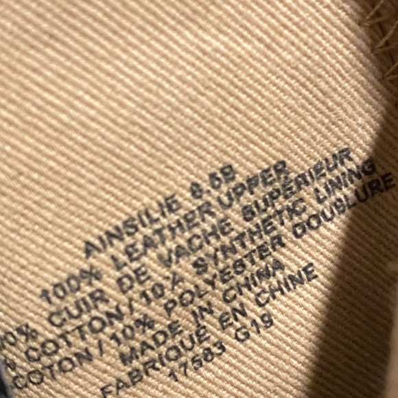 Lauren Ralph Lauren black leather heeled zip up booties. sz 8.5 - Picture 9 of 16